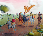 Huile sur panneau bois