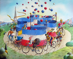 Huile sur panneau bois