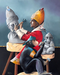 Huile sur toile