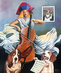 Huile sur toile