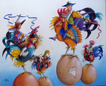 Huile sur panneau bois