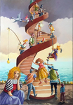 Huile sur toile